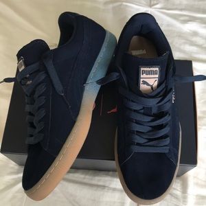 Puma Suede’s and Pink Dolphin Collab